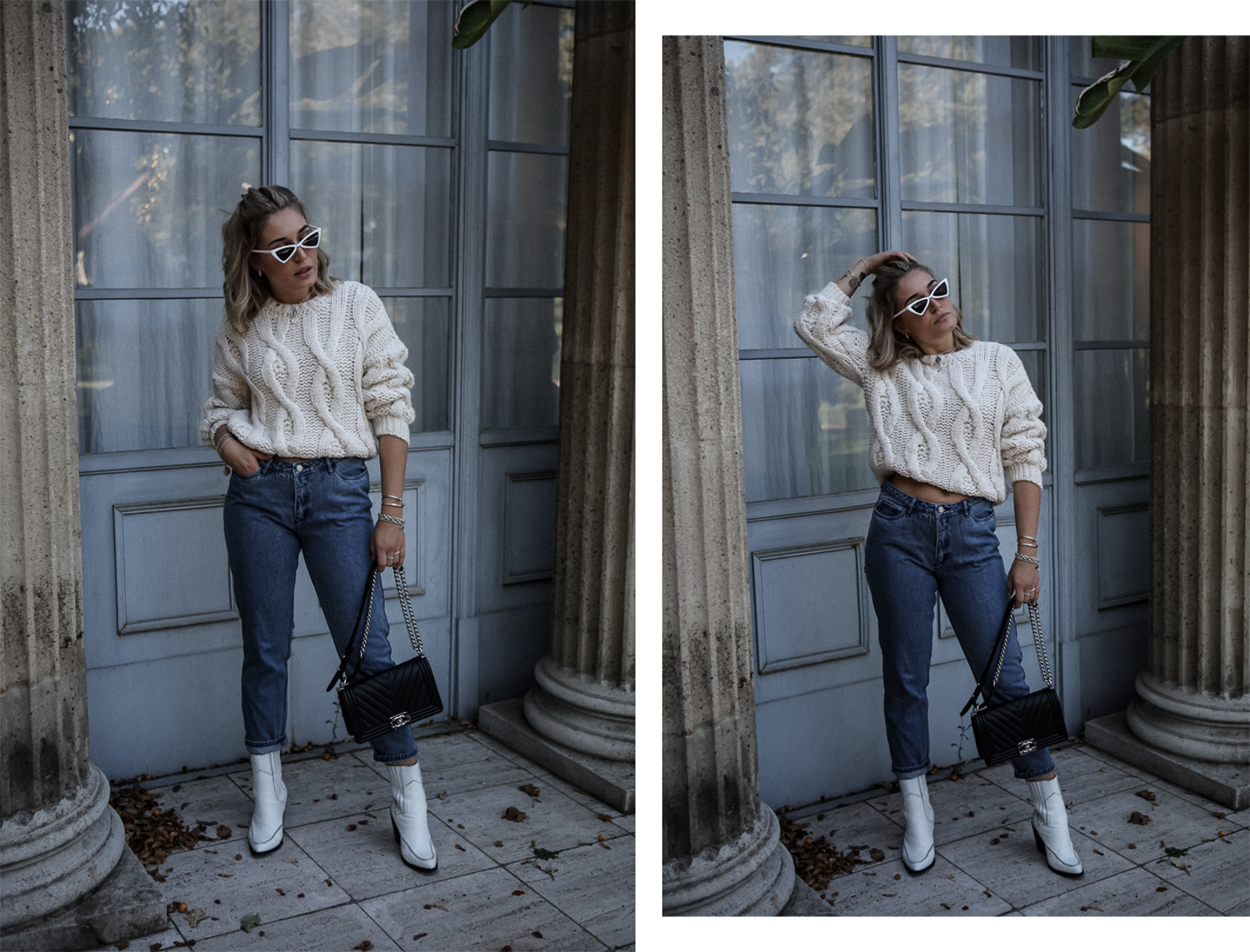  Lauralamode Strick Knit Knitwear Strickpullover Outit Ootd Mango Nakd Chanel Only Look Streetstyle Winter Berlin Fashionblogger Blogger Munich4