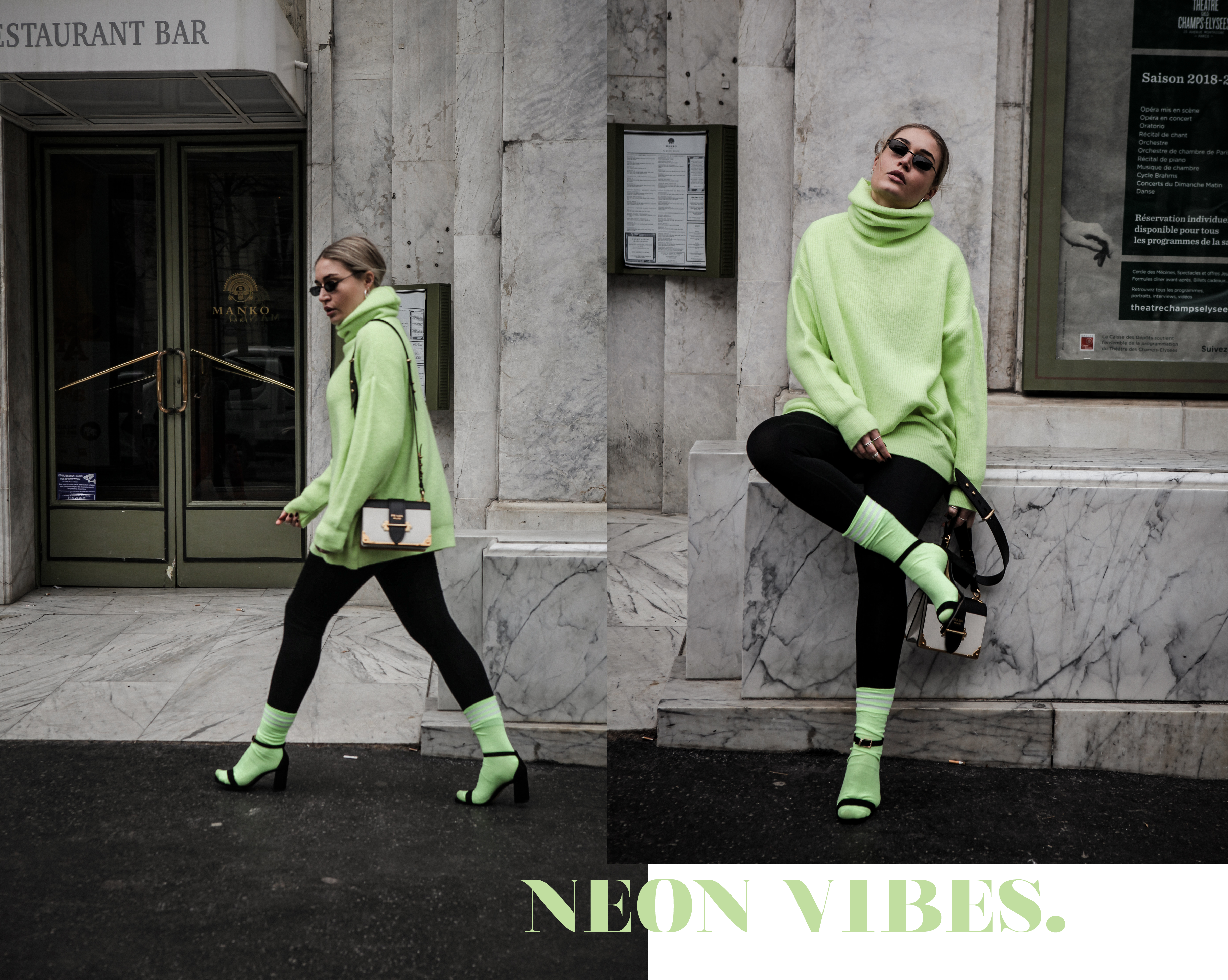 Lauralamode Blogger Fashion Mode Style Inspiration Fashionblogger Modeblogger Inspo Instagram Style Fashionblogger Berlin Neon Style Streetstyle Paris Prada Chiquelle Munich